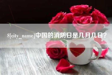 沂源中国的消防日是几月几日？