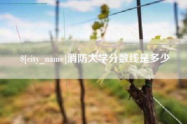 沂源消防大学分数线是多少
