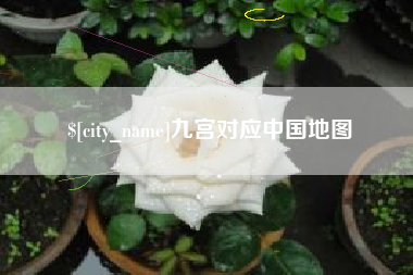 沂源九宫对应中国地图