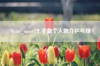 沂源王子豪个人简介乒乓球