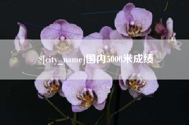 沂源国内5000米成绩