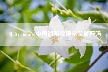 沂源中国消防救援学院管严吗