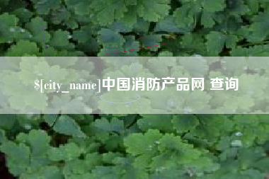 沂源中国消防产品网 查询