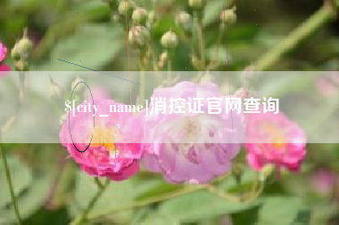 沂源消控证官网查询