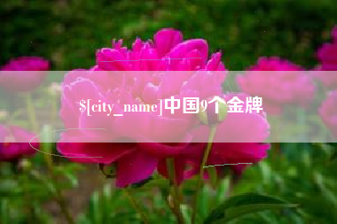 沂源中国9个金牌