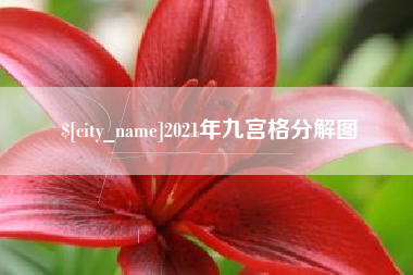 沂源2021年九宫格分解图