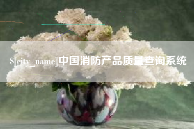 沂源中国消防产品质量查询系统