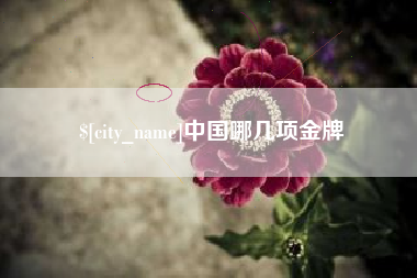 沂源中国哪几项金牌