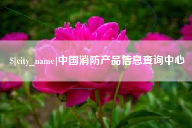 沂源中国消防产品信息查询中心