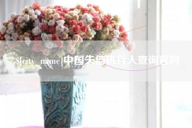 沂源中国失信执行人查询官网
