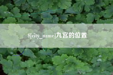 沂源九宫的位置