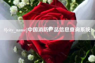 沂源中国消防产品信息查询系统1