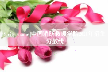 沂源中国消防救援学院2021年招生分数线