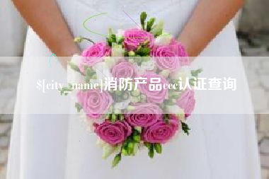 沂源消防产品ccc认证查询