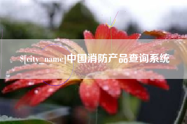 沂源中国消防产品查询系统