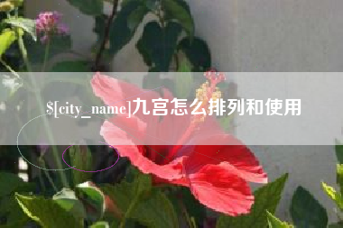 沂源九宫怎么排列和使用