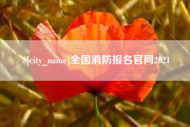 沂源全国消防报名官网2021